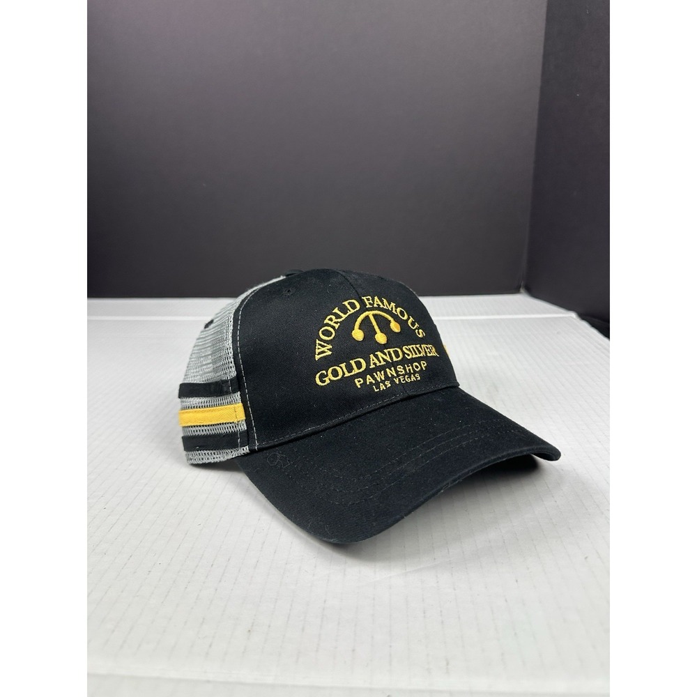 World Famous Gold & Silver Pawn Shop Trucker 3 Stripe Trucker Hat Cap